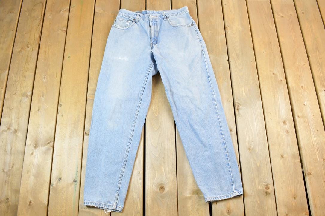 Vintage 1970s Levi Strauss Red Tab 560 Denim Jeans Size 32 x 32