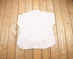 Vintage 1990s Caliche Polka Dot Button Up Shirt