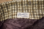 Vintage 1980s Presentation Houndstooth Wool Jacket