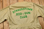 Vintage 1950s Strausstown Rod & Gun Club Hunting Jacket