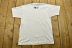 Vintage 1993 River To River Relay Single Stitch T-Shirt , Made In USA , Graphic , 80s , 90s , Streetwear