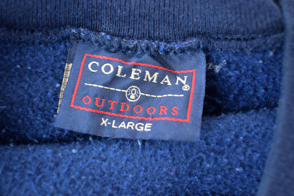 Vintage 1990s Coleman World Adventures Crewneck Sweatshirt