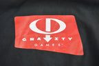 Vintage Y2K Gravity Games TV Promo Black Hoodie
