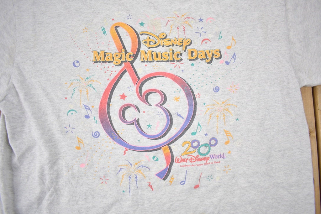 Vintage 2000s Disney Magic Music Days Promo T-Shirt