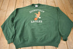 Vintage 1990s Zionsville Eagles Embroidered Crewneck Sweatshirt Size 2X
