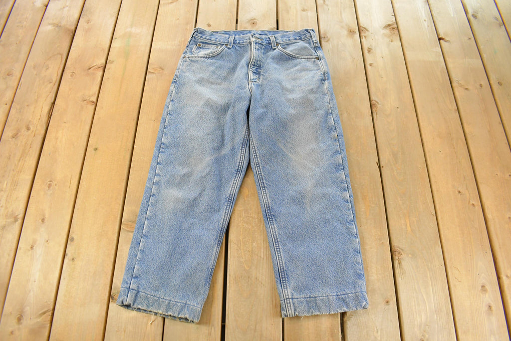 Vintage 2000s Carhartt Lined Denim Jeans Men's 33 x 25