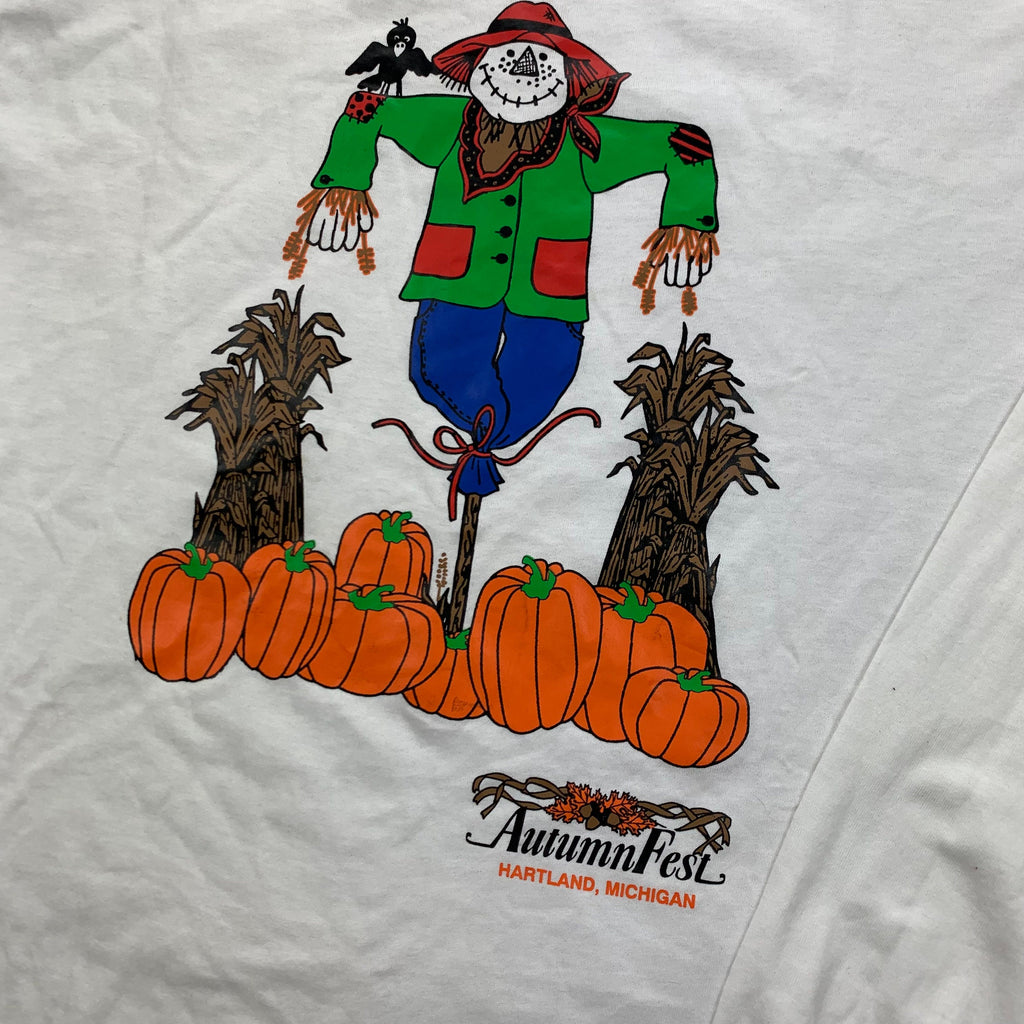 Vintage 1990s Autumn Fest Scarecrow T-Shirt