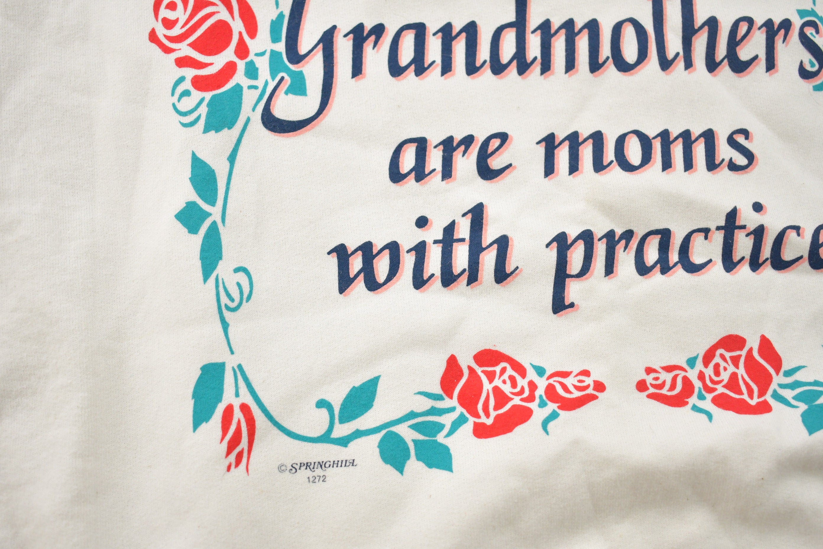 Vintage 1990s Grandma Crewneck Sweater