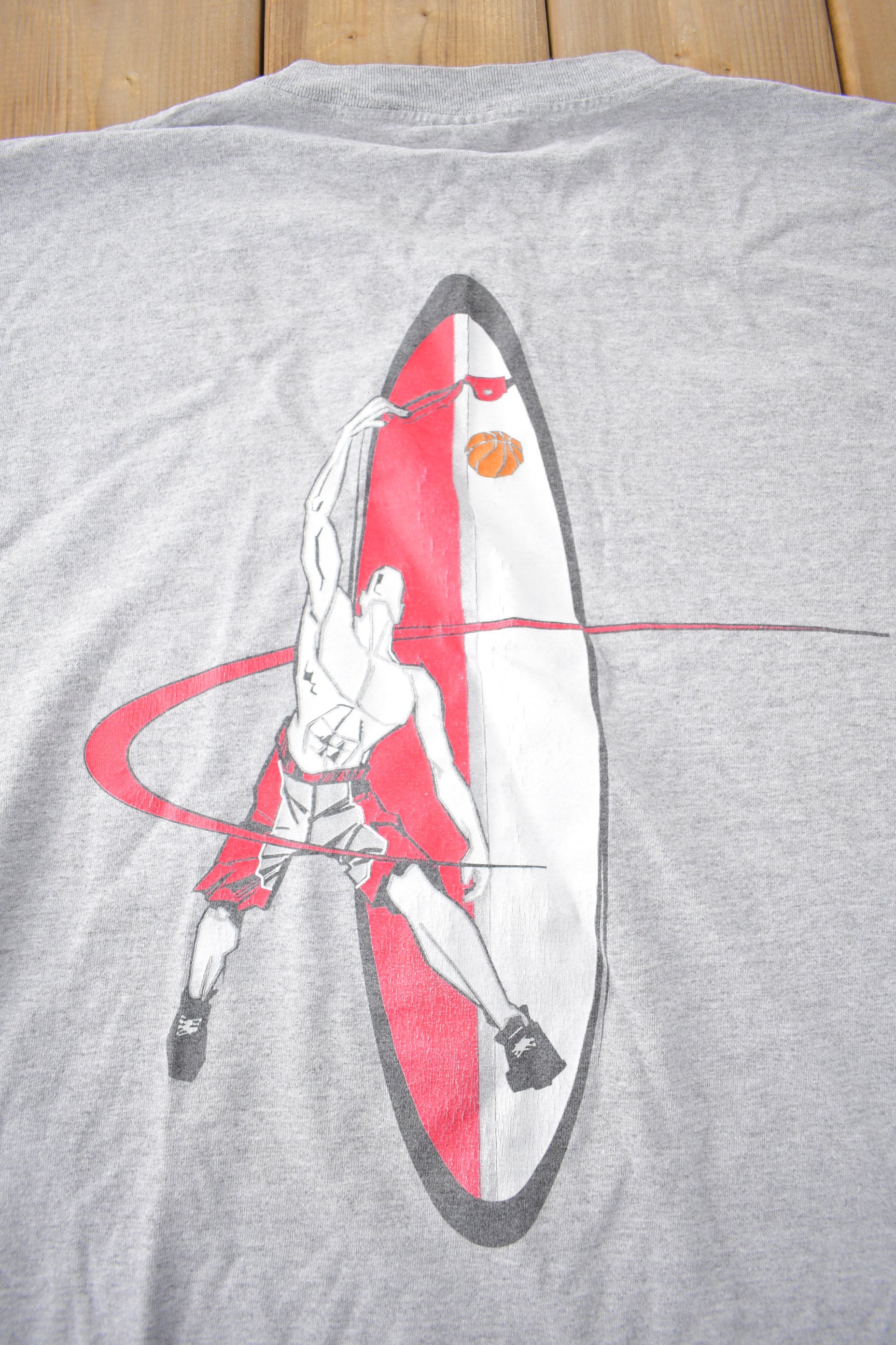 Vintage 1990s And 1 Basketball T Shirt Made In USA Size XL