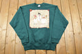 Vintage 1990s Let It Snow Triple Snowman Cute Crewneck Sweater