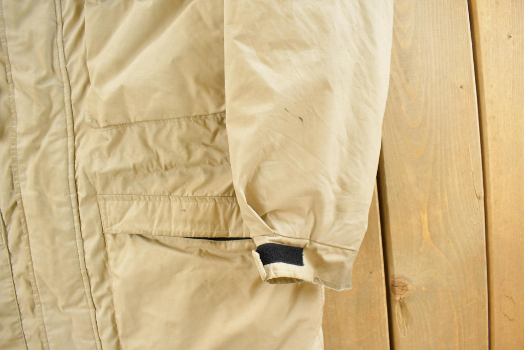 Vintage 1990s St. John's Bay Insulated Hooded Jacket Men's Medium