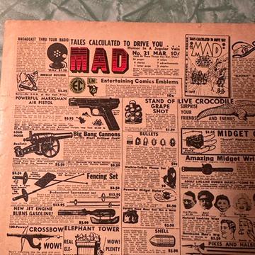 Mad (1952 EC) Magazine 21 FN 8.0 Off-white pages