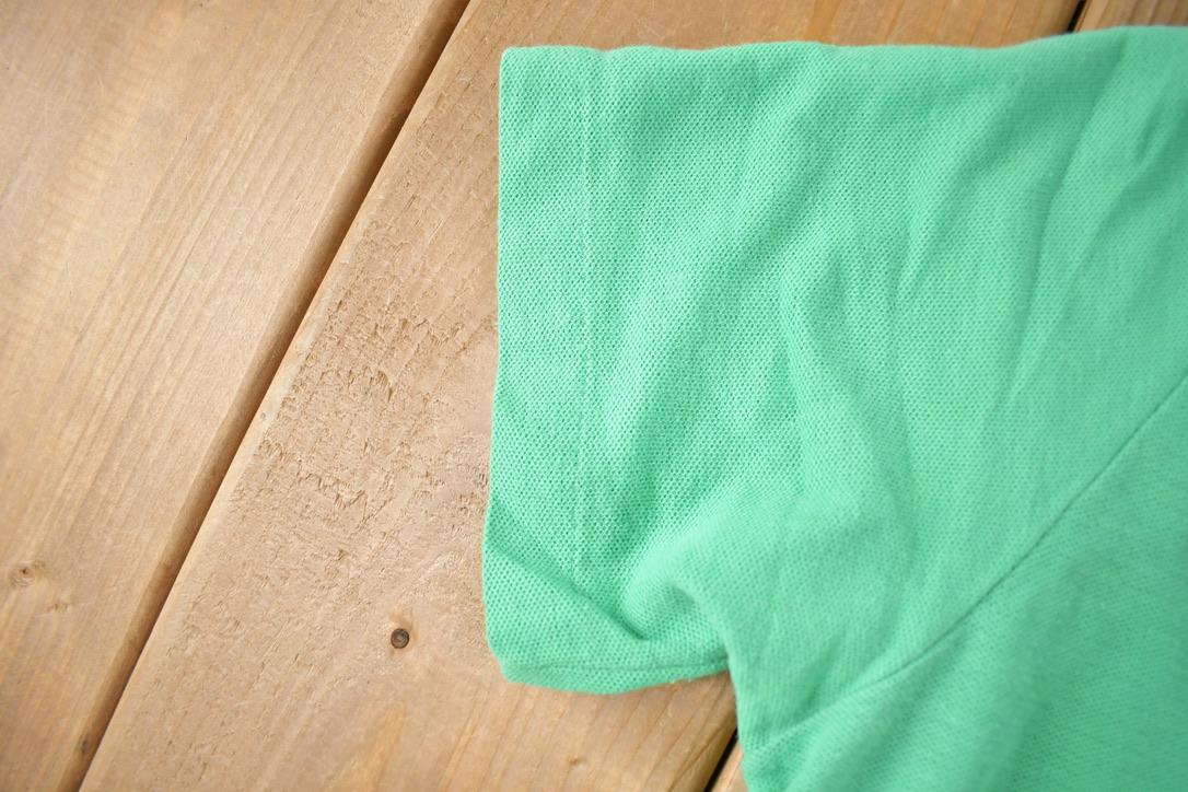 Vintage 1990s Lacoste Button Up Short Sleeve Shirt Made In USA