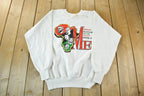 Vintage 1980's Black History Crewneck Sweatshirt Men's Large