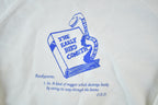 Vintage 1990s Dalhousie University English Book Worm Crew Neck