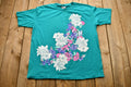 Vintage 1990s Floral Graphic T-Shirt