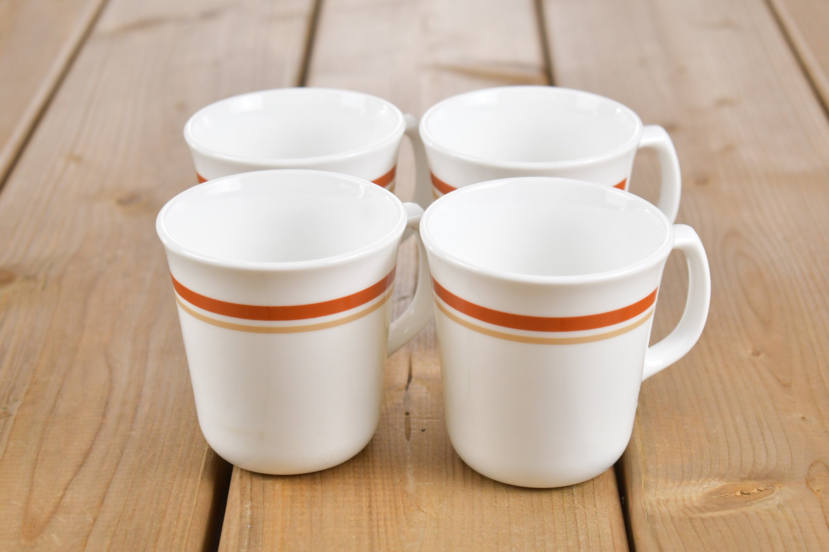 Vintage 1970s Corning Coffee Mug Set