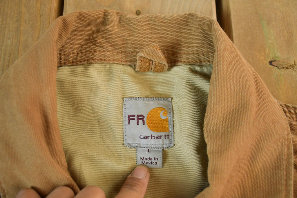 Vintage 2000s Carhartt Jacket FR Fire Resistant Men's Large