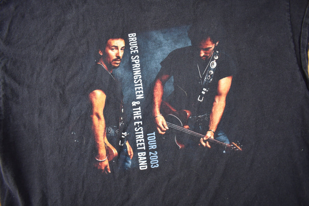 Vintage 2003 Bruce Springsteen & The E-Street Band Tour T-shirt Size XL