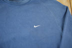 Vintage 2000s Nike Mini Swoosh Crewneck Sweatshirt Men's 2XL