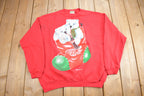 Vintage 1995 Coca Cola Polar Bear Crewneck Sweatshirt