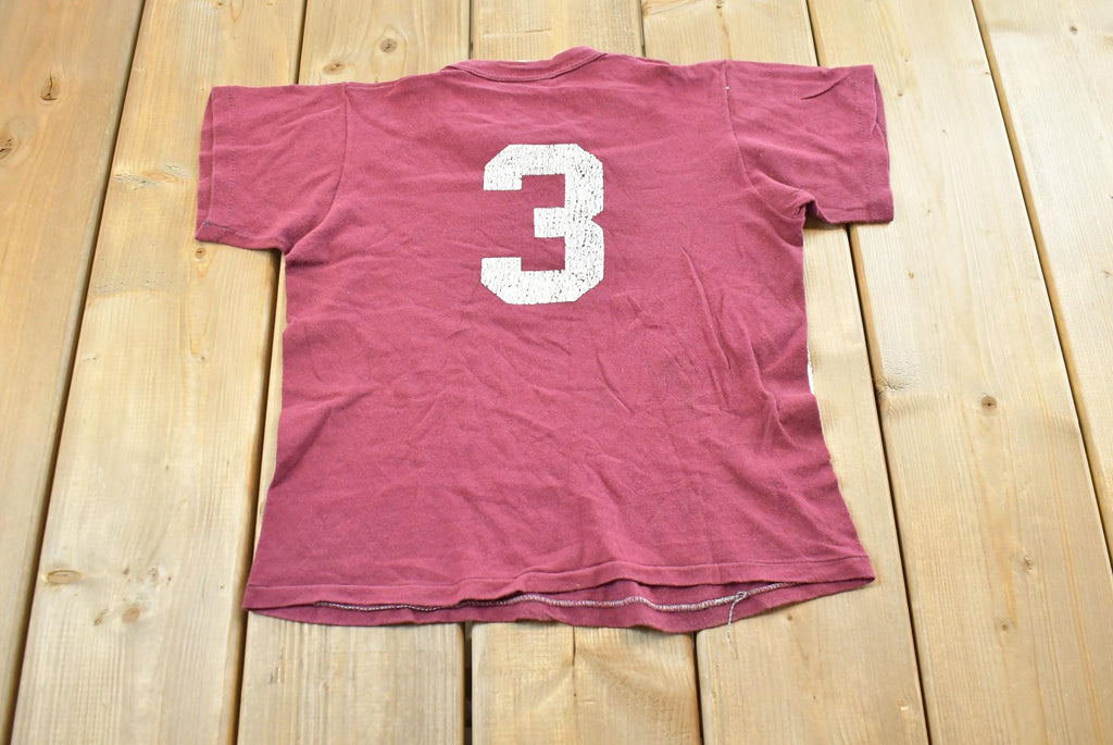 Vintage 1980s Youth Russell Athletic Gwyn Noir Baseball T-Shirt Youth S
