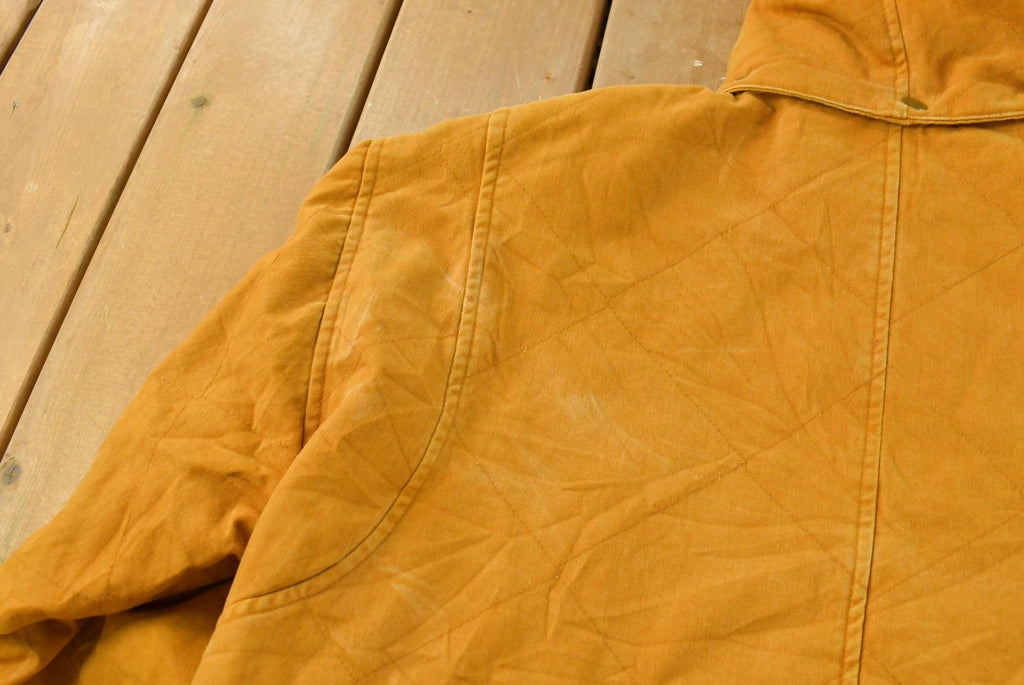Vintage 1990s Limited Collection Lined Hooded Full Zip Light Jacket Men's L / Preppy Fashion / Outerwear / Parka / Streetwear