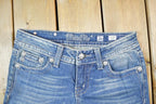 Vintage Y2K Miss Me Bedazzled Low Rise Jeans Size 26x31