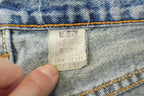 Vintage 1990s Levi's 505 Regular Straight Fit Denim Blue Jeans Men's 32 x 29 / 90s Levi's / Streetwear / Made in USA