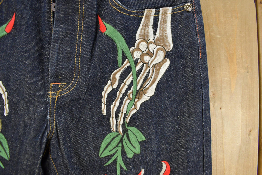 Vintage Y2K Christian Audigier Ed Hardy Denim Jeans Men's 31 x 31