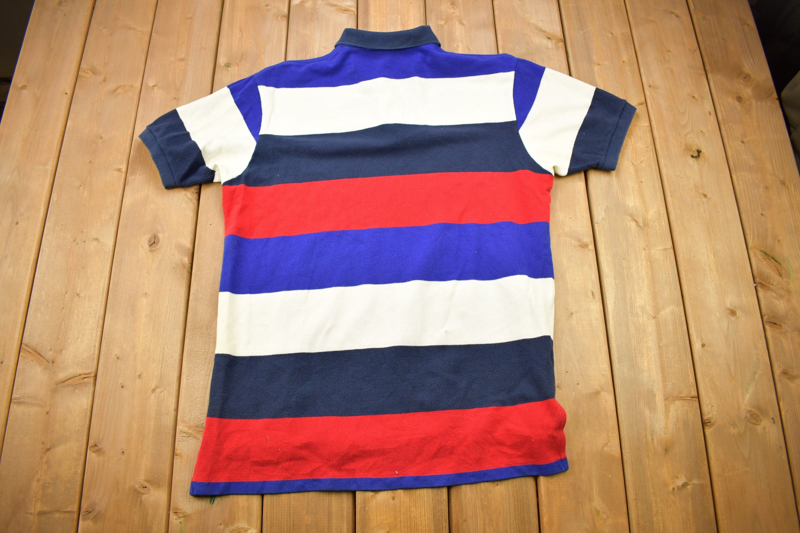 Vintage 1990s Polo Ralph Lauren Striped Polo Shirt