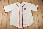 Vintage 1980s Boston red Sox MLB Baseball Starter Jersey Size XL