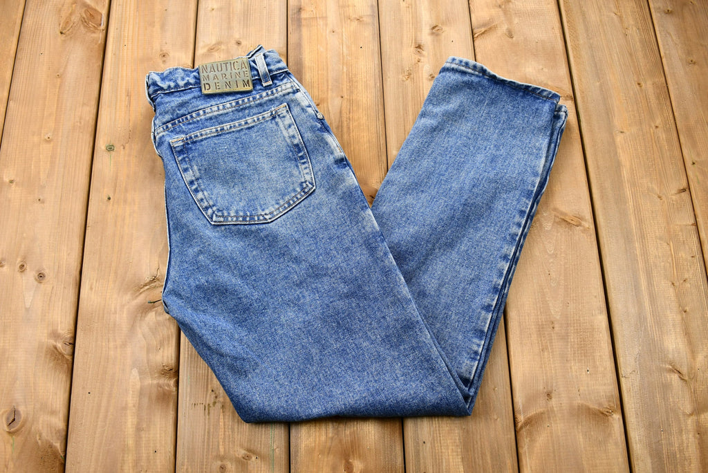 Vintage 1990s Nautica Mid-Wash Relaxed Fit Mom Jeans