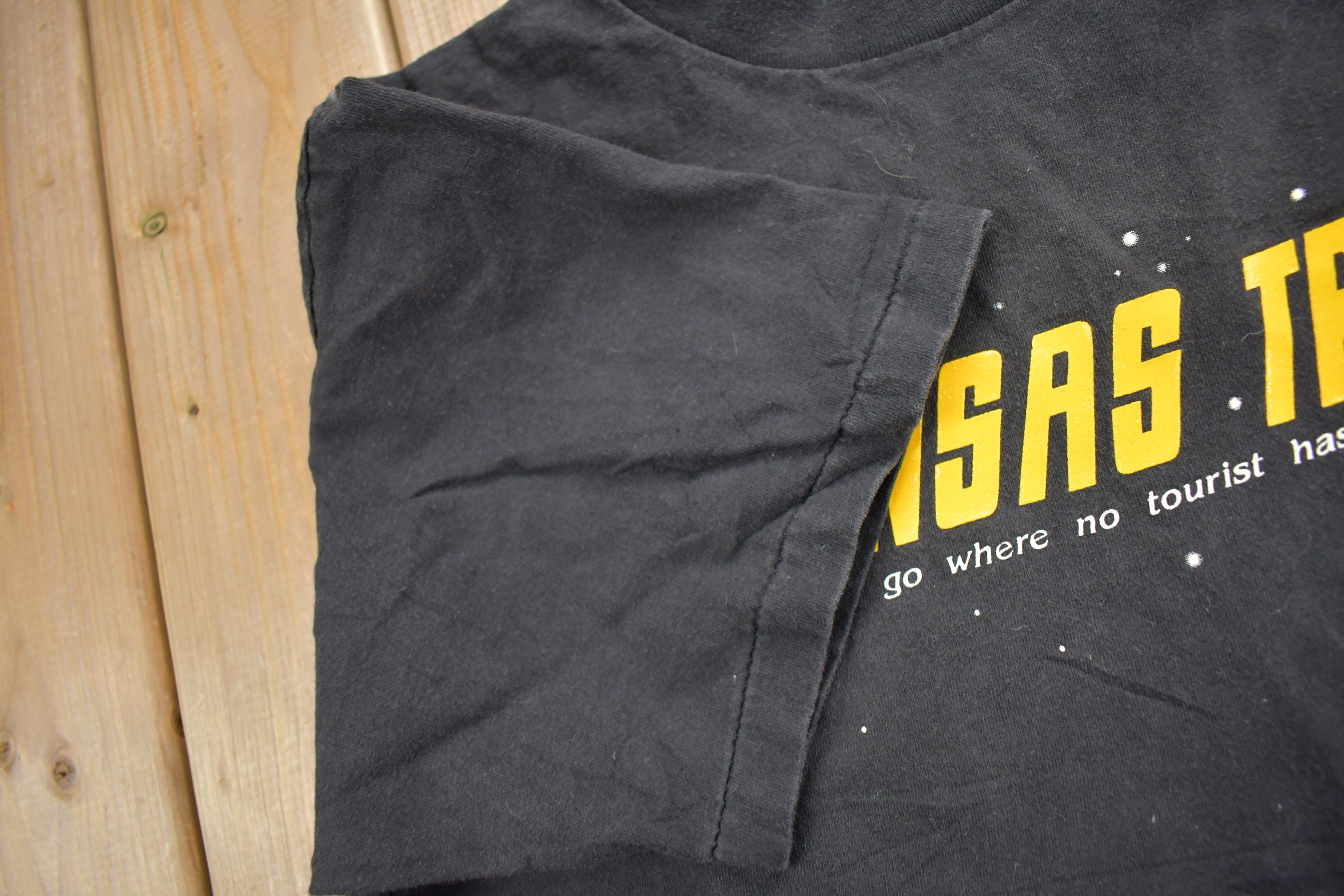 Vintage 1991 Kansas Trek Graphic T Shirt