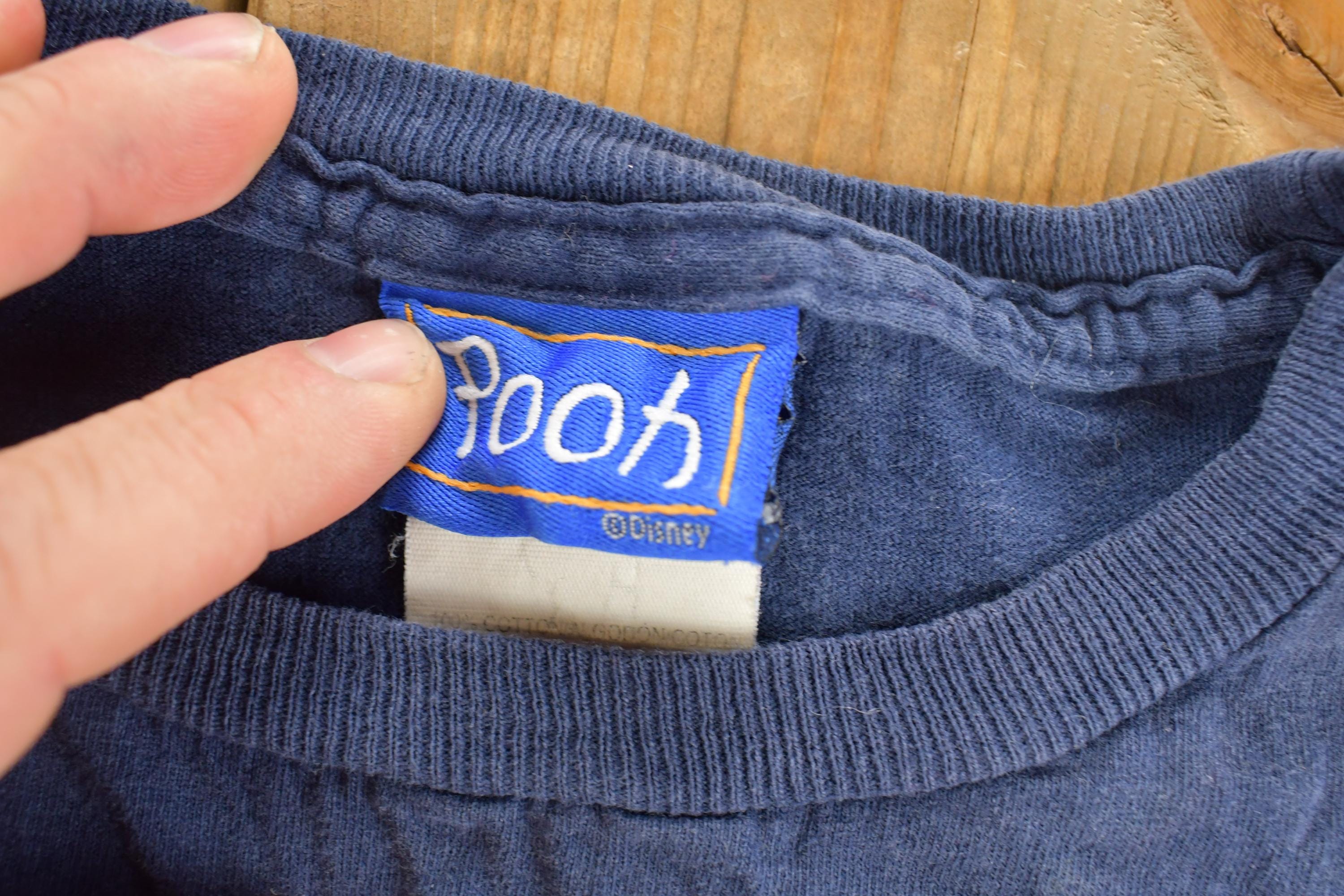 Vintage 1990s Pooh Bear Better Together Disney Cartoon Promo T-Shirt