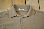Vintage 1980s Pal Zileri Long Sleeve Cashmere Knit Polo Sweater Made in Italy