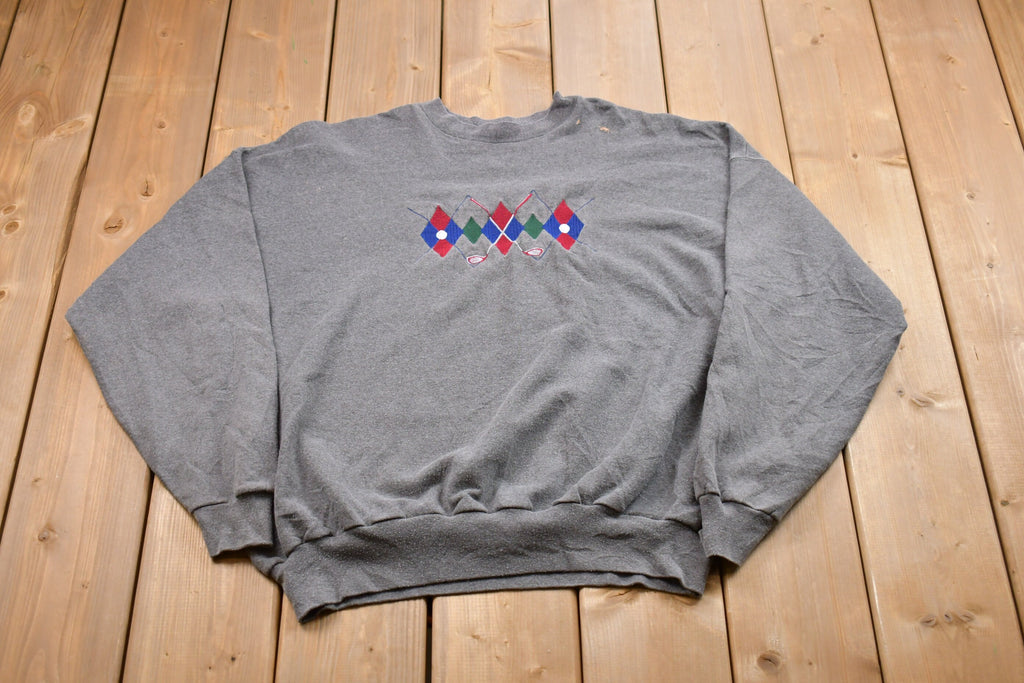 Vintage 1990s Golf Graphic Crewneck Sweatshirt