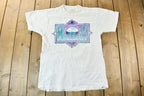 Vintage 1990 Minnesota Graphic Souvenir Travel T-Shirt Made In USA