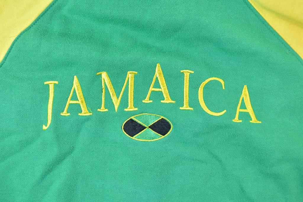 Vintage 1990s Jamaica Reserve Sportswear Hoodie Sweatshirt