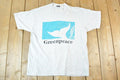 Vintage 1990s Greenpeace T-Shirt Mens M: Whale Tail Graphic