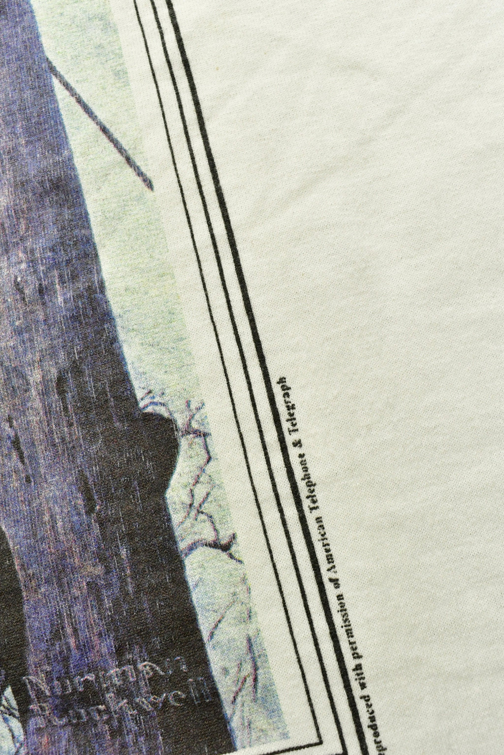 Vintage 90's "The Lineman" By Norman Rockwell T-Shirt