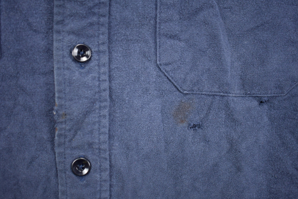 Vintage 1990s LL Bean Chamois Cloth Button Up Shirt