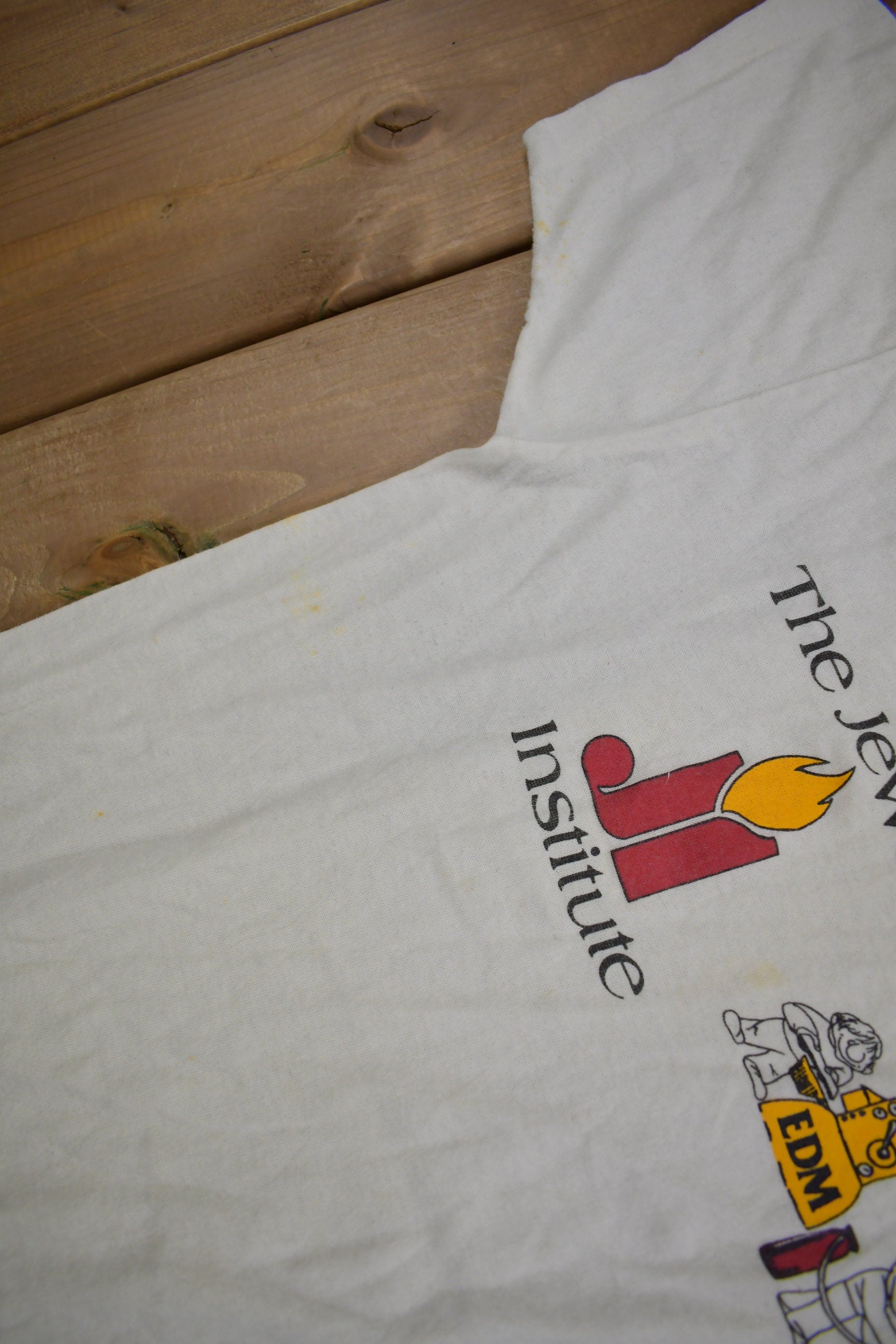 Vintage 1970S The Jewelry Institute Graphic T Shirt