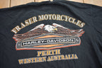 Vintage 2002 Fraser Motorcycles Harley Davidson Perth Australia T-Shirt