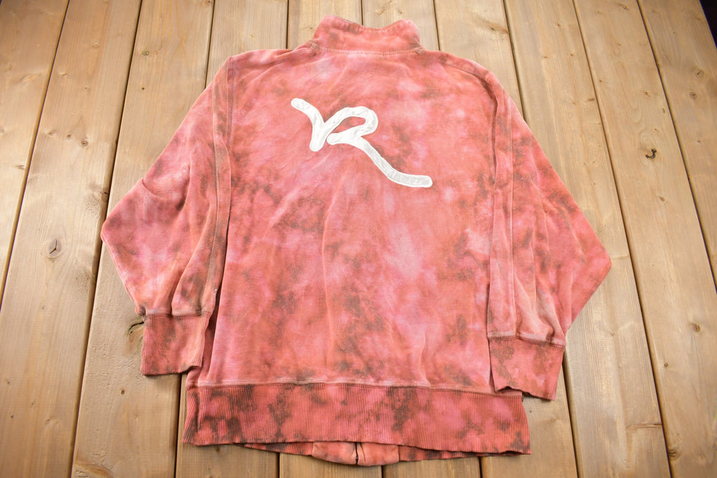 Vintage 1990s Roca Wear Suede Zip up sweatshirt