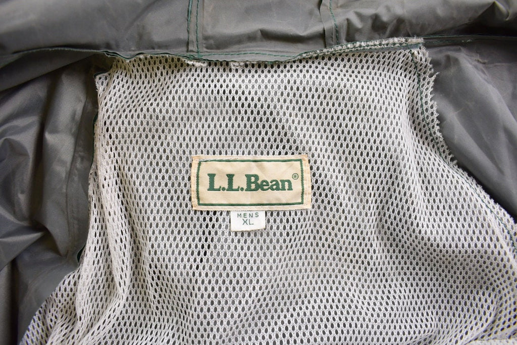 Vintage 1970s LL Bean Hooded Raincoat