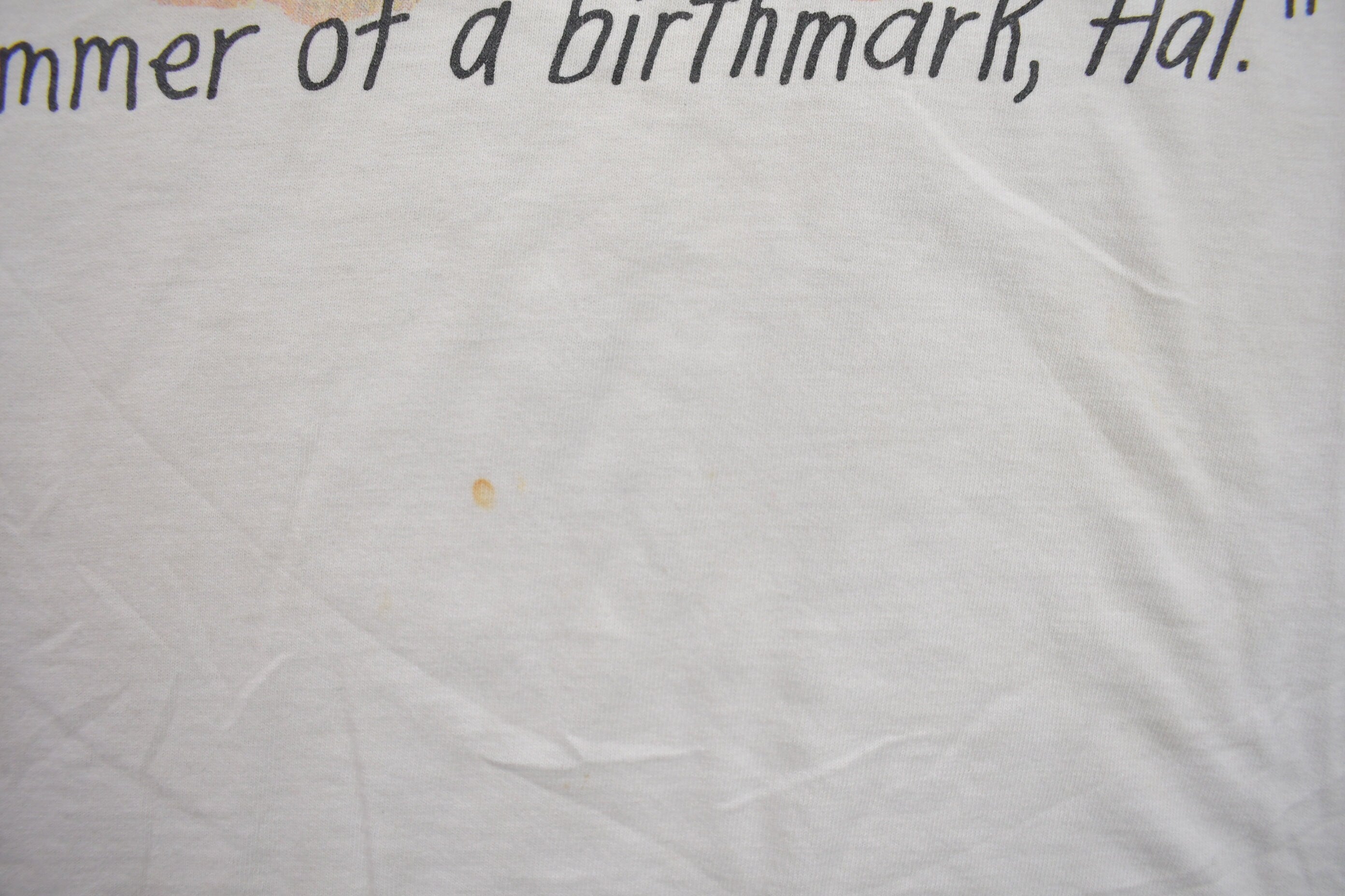 Vintage 1986 "Bummer of a Birthmark" Graphic T-Shirt