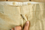 Vintage 1990's Polo Ralph Lauren Silk Flax Trousers Adult 34 x 30
