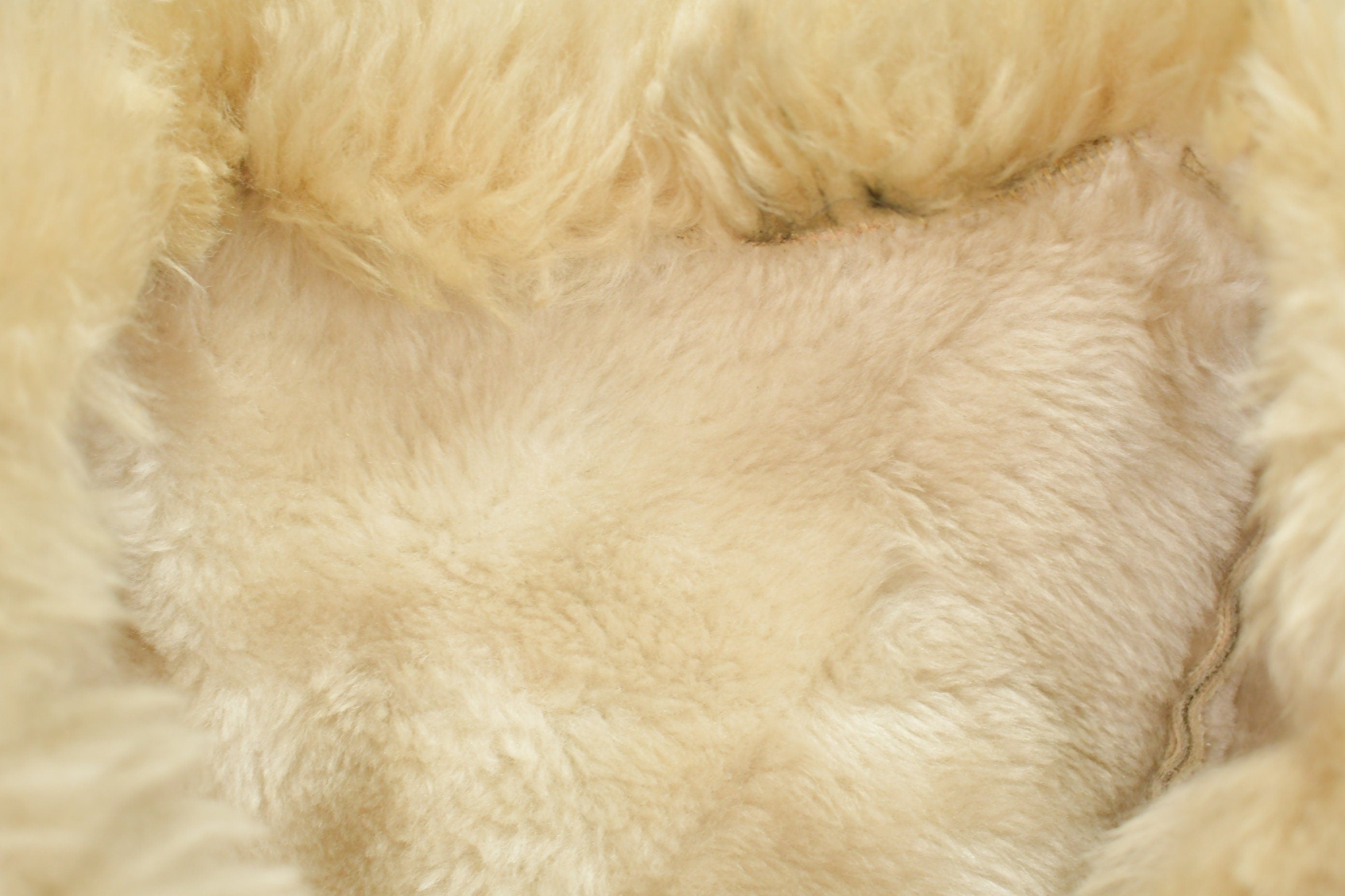 Vintage 1970s Woman's Shearling Leather Coat