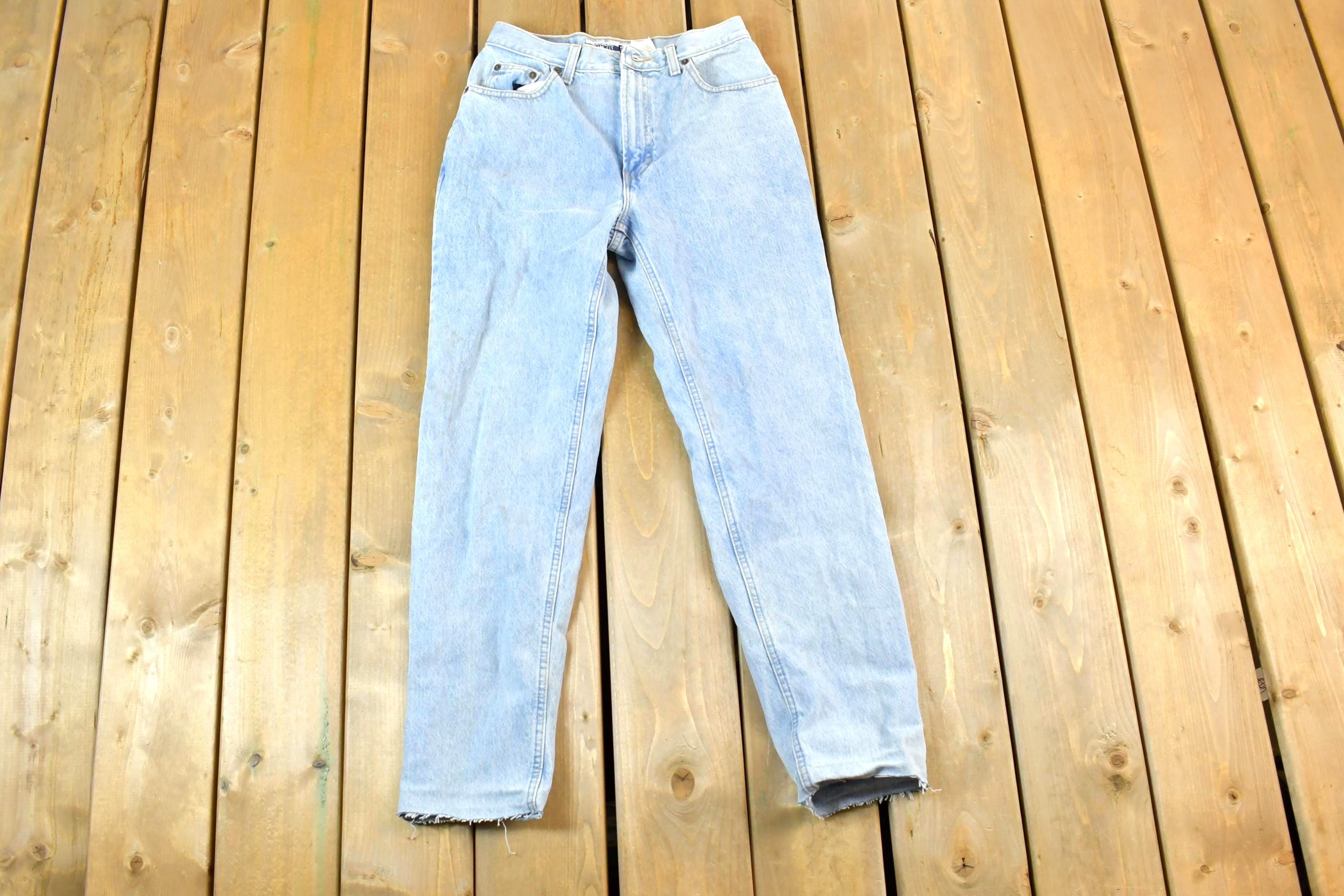 Vintage 1990s Gap Denim Womens Slim Fit Denim Jeans Size 28x27